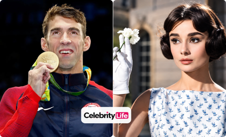 audrey hepburn and michael phelps