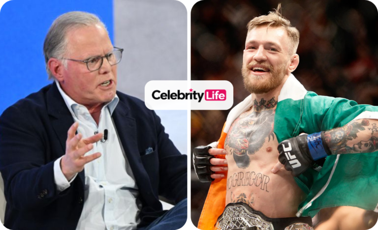 David Zaslav and Conor McGregor